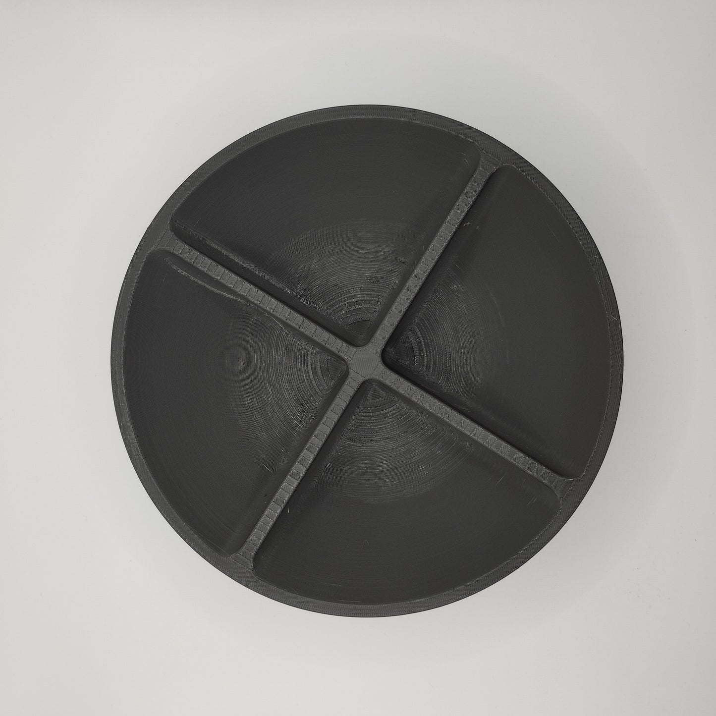 3D Printed Four Compartment Snack Bowl