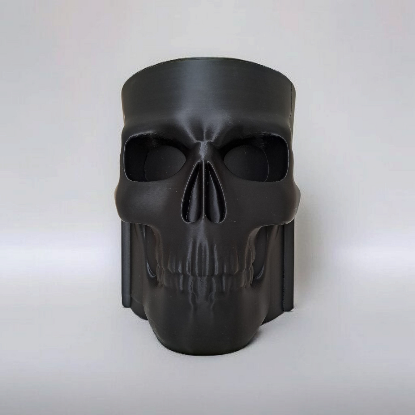3D Printed Skull Bottle Holder