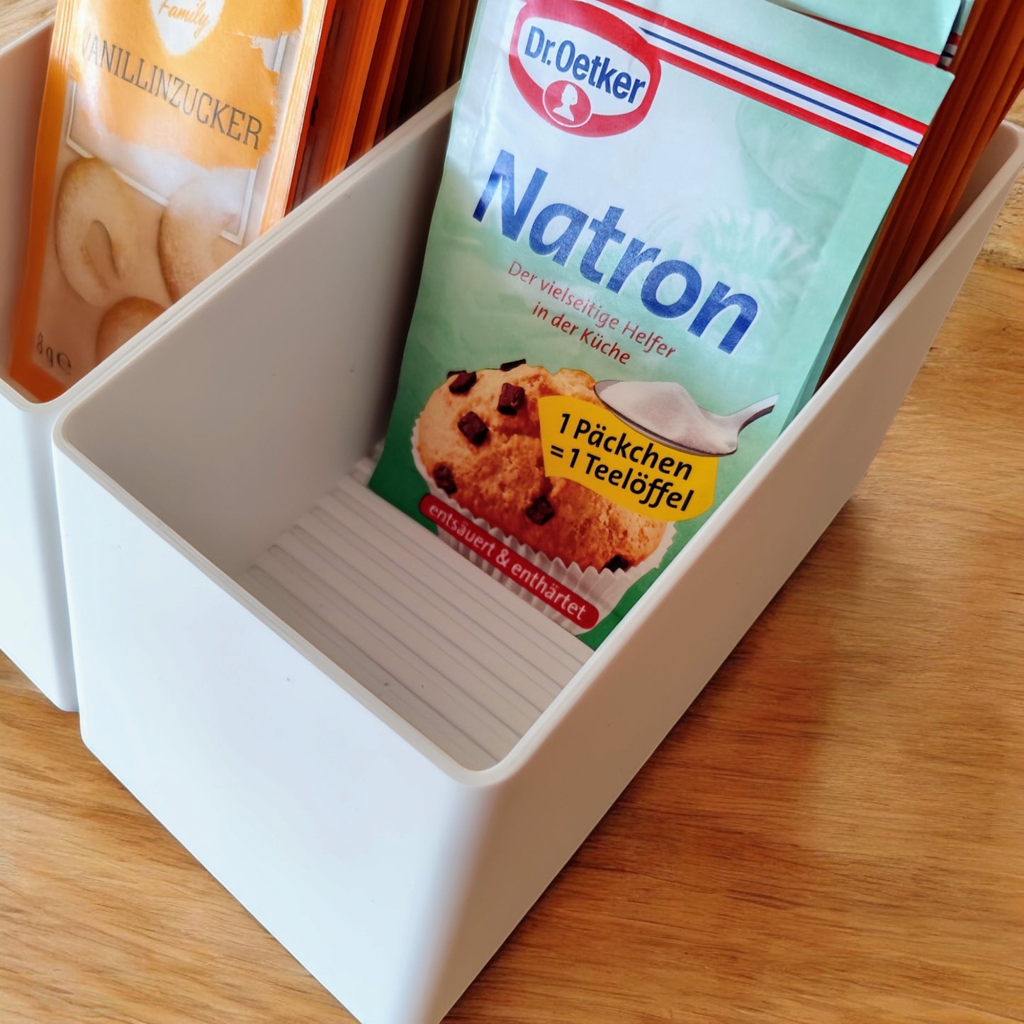 3D Printed Kitchen Ingredient Packet Organizer