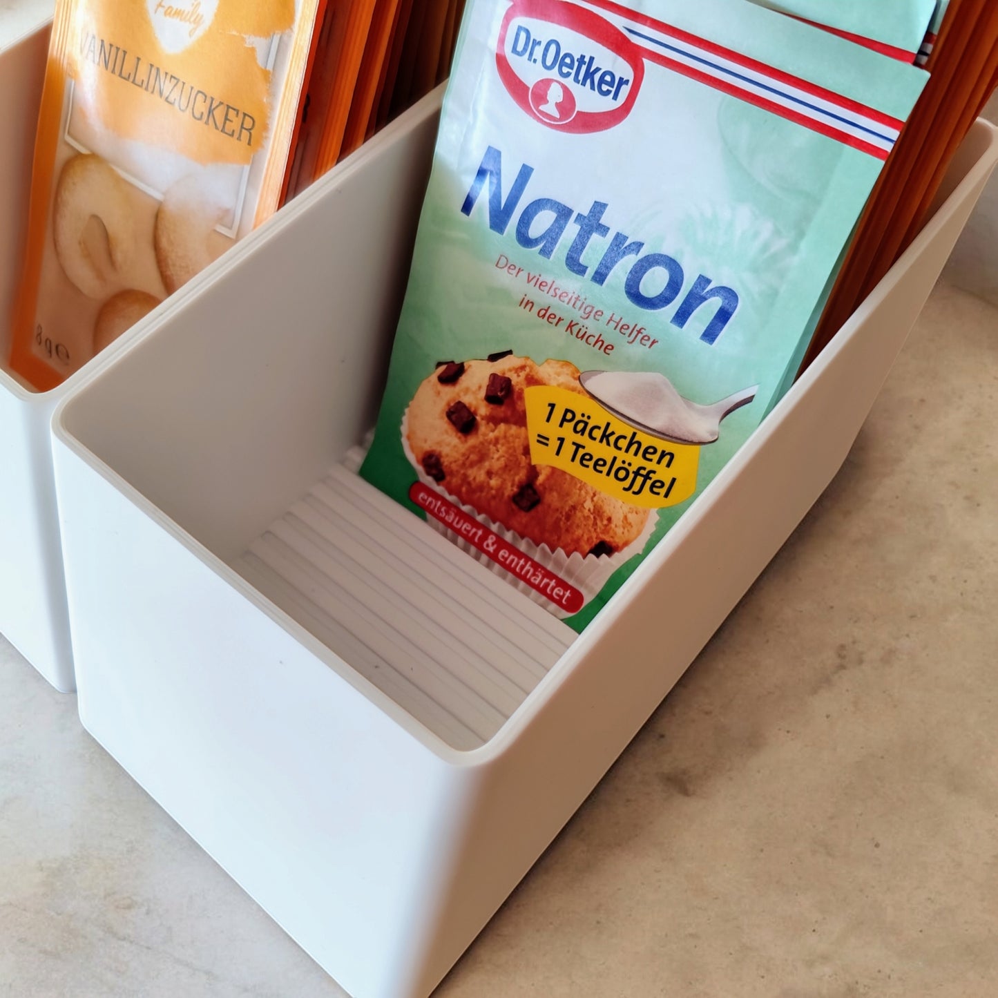 3D Printed Kitchen Ingredient Packet Organizer