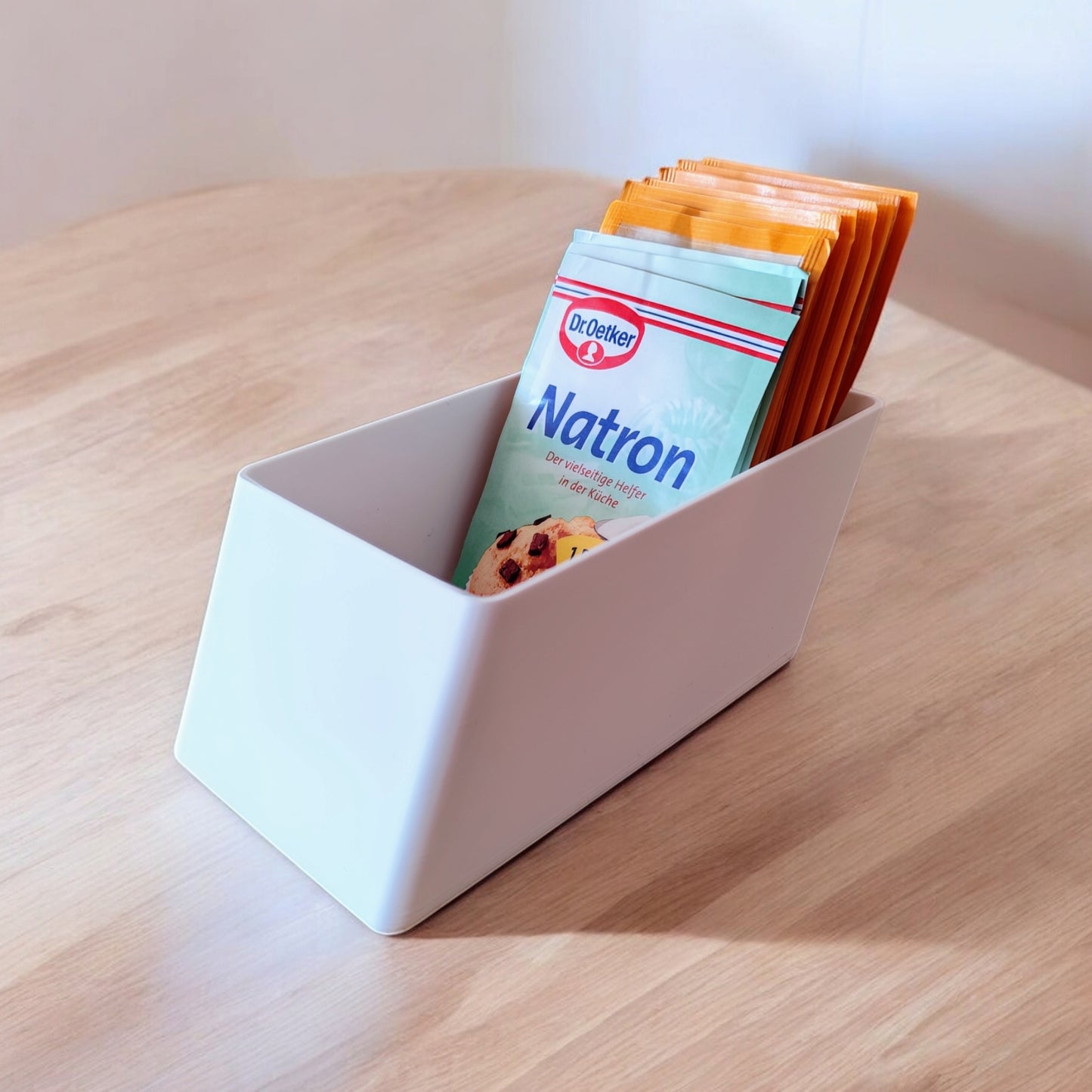 3D Printed Kitchen Ingredient Packet Organizer