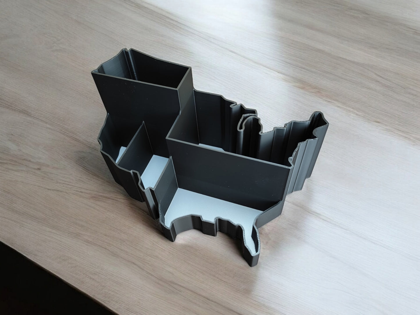 3D Printed USA Desk Organizer