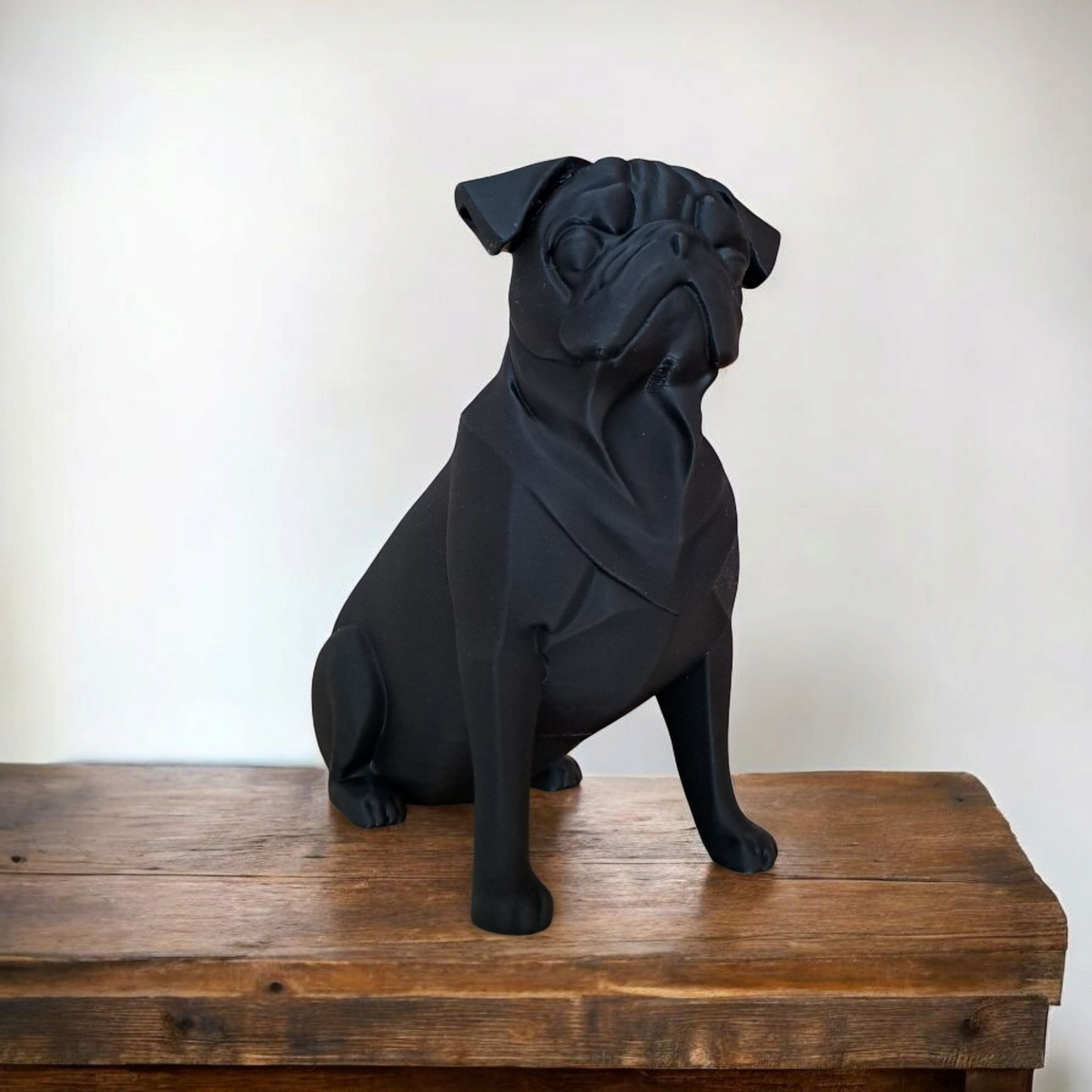 3D Printed Pug Sculpture