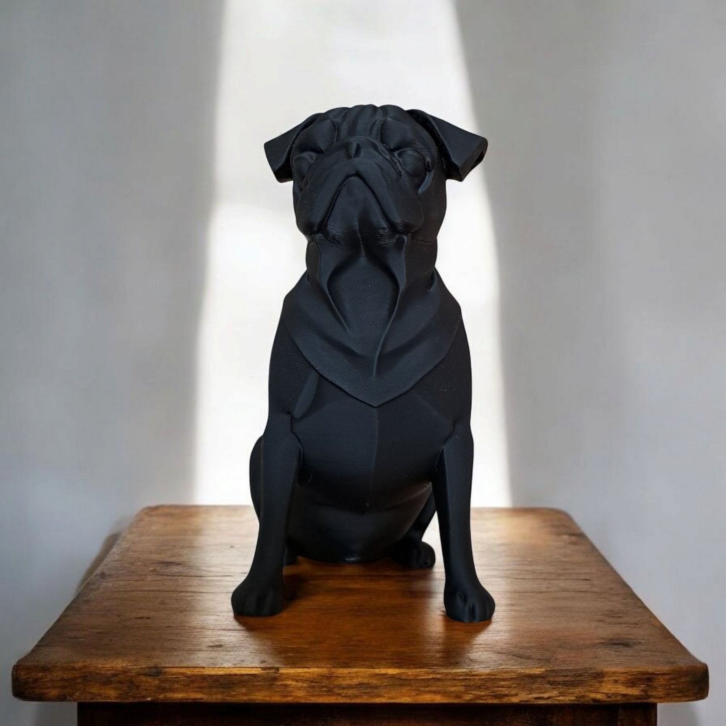 3D Printed Pug Sculpture