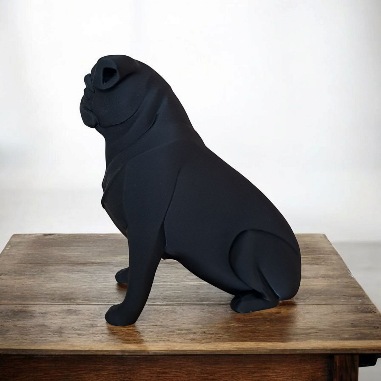 3D Printed Pug Sculpture