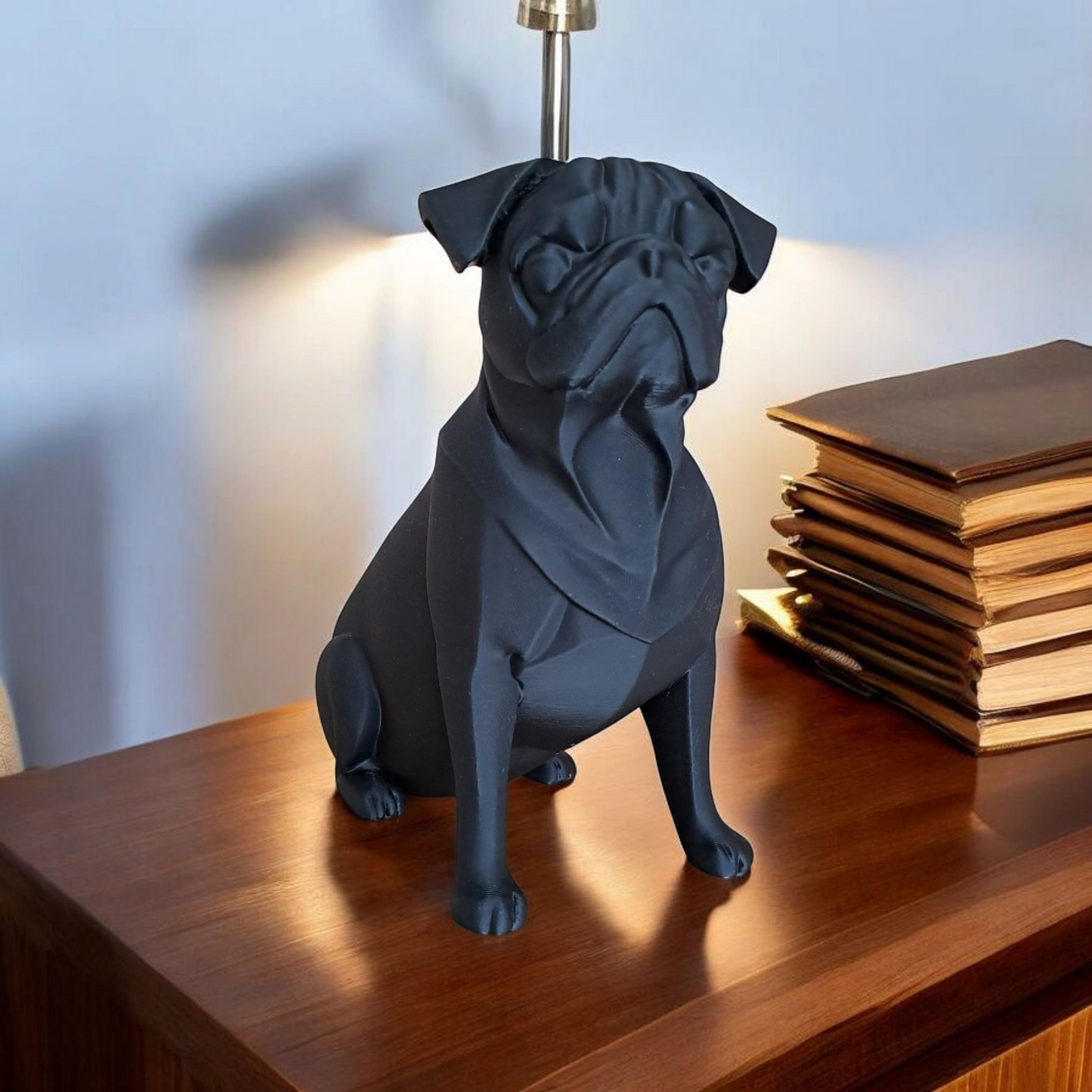 3D Printed Pug Sculpture