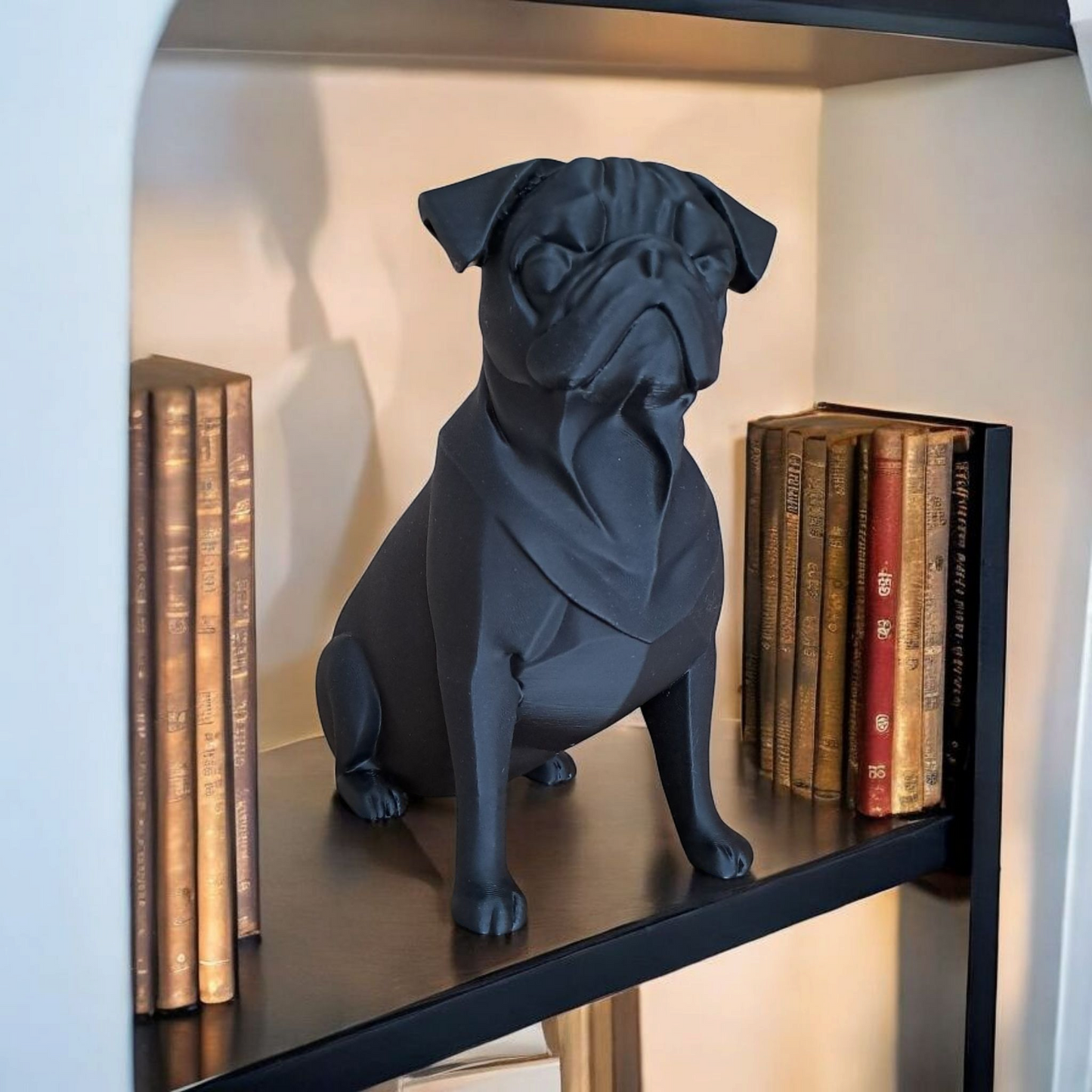 3D Printed Pug Sculpture