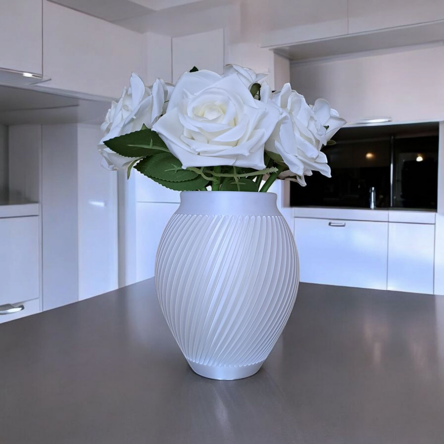 3D Printed Spiral Design Vase