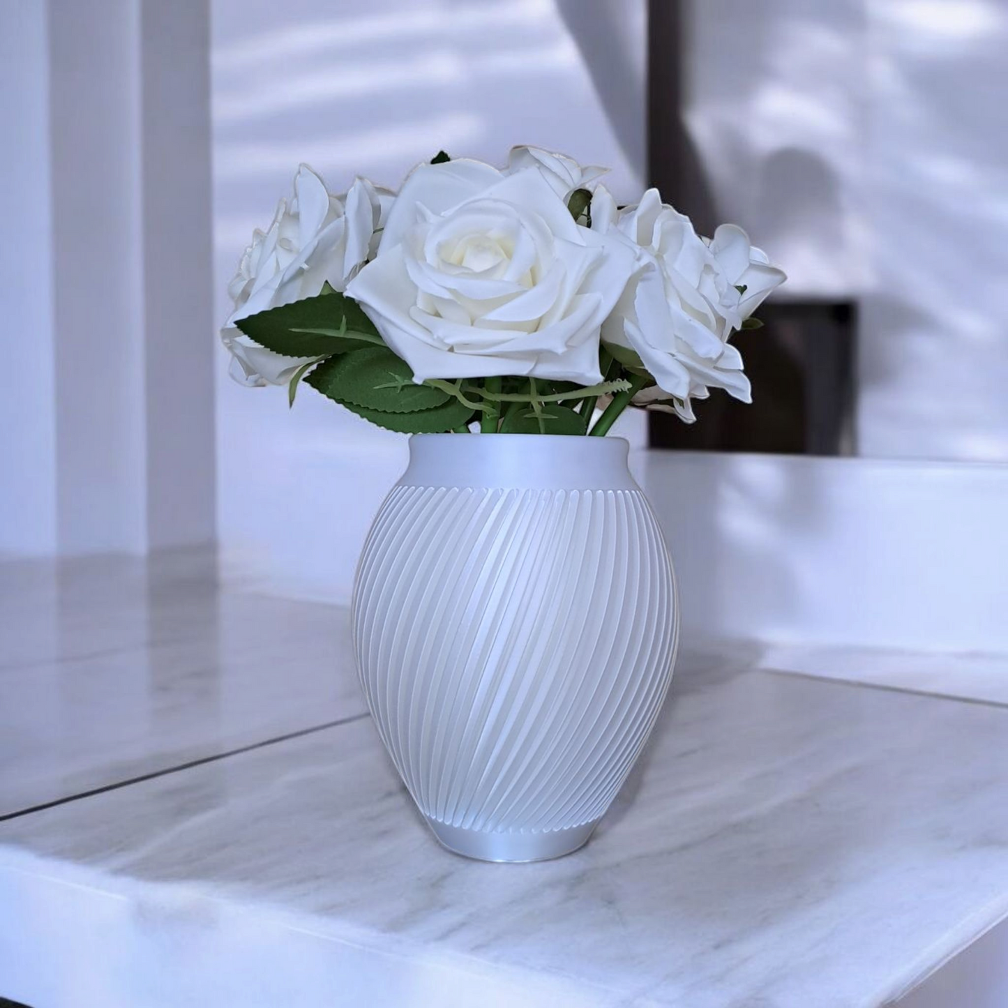 3D Printed Spiral Design Vase