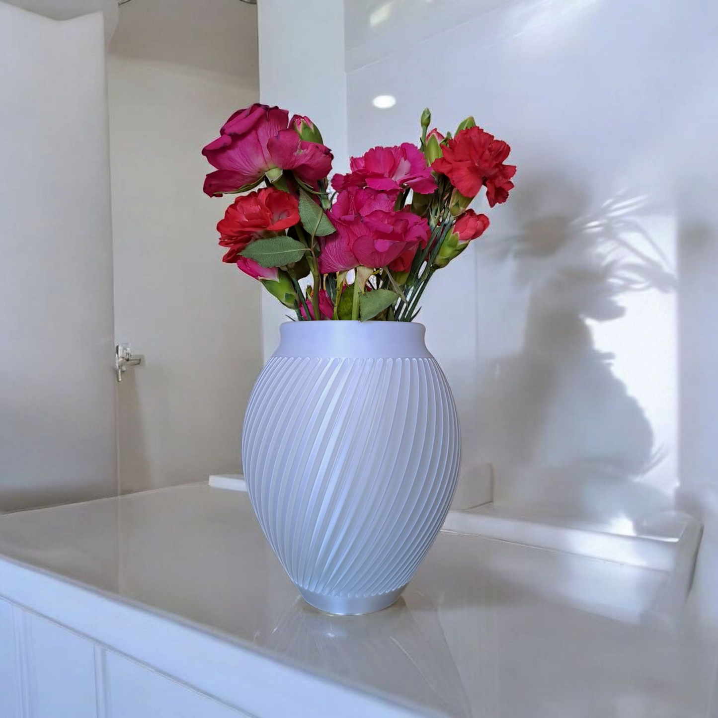 3D Printed Spiral Design Vase