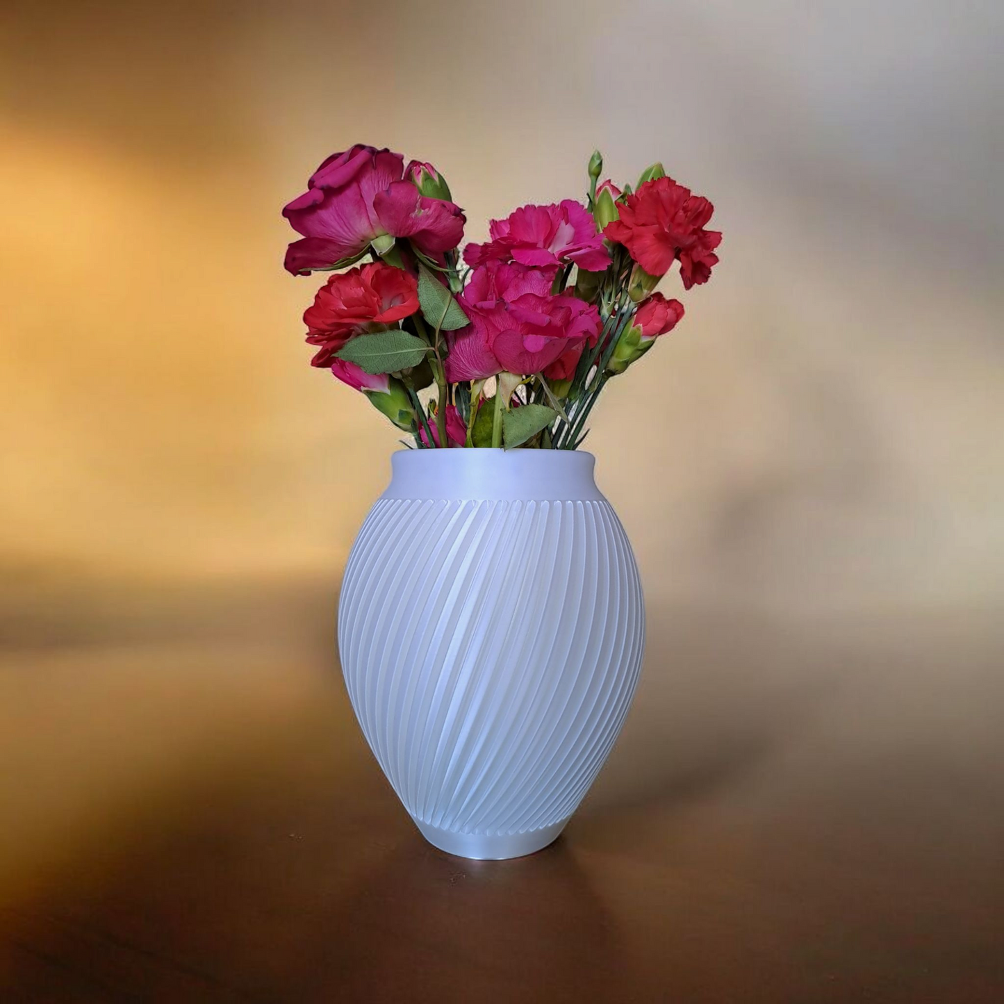 3D Printed Spiral Design Vase