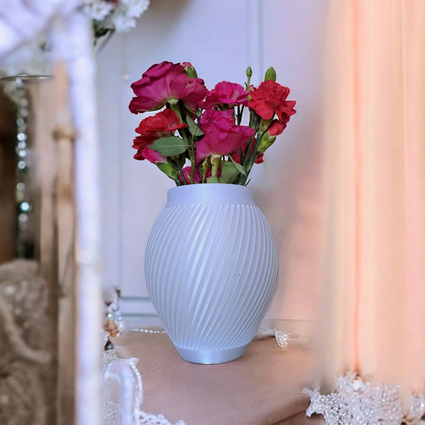3D Printed Spiral Design Vase