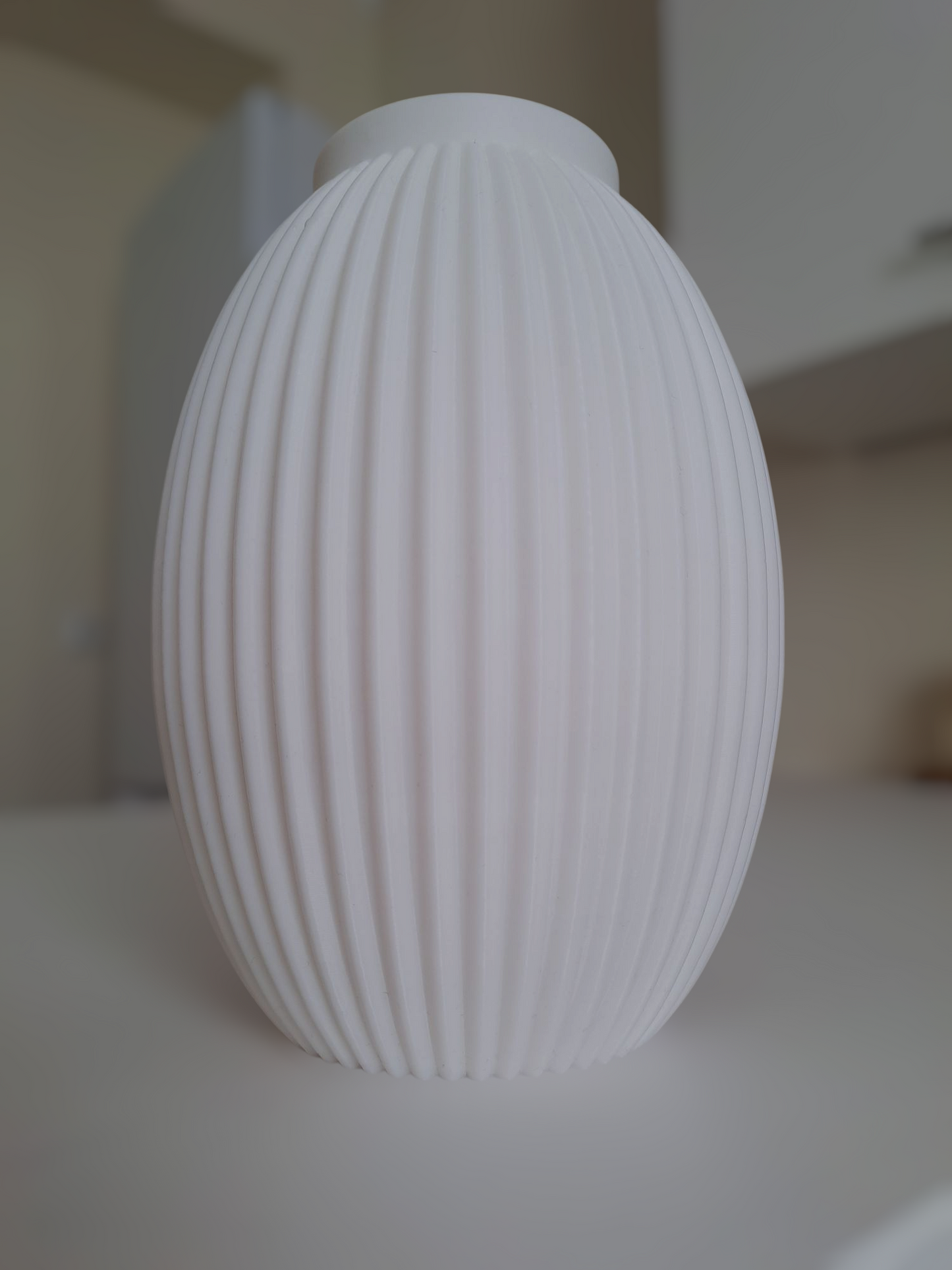 3D Printed Ribbed Vase