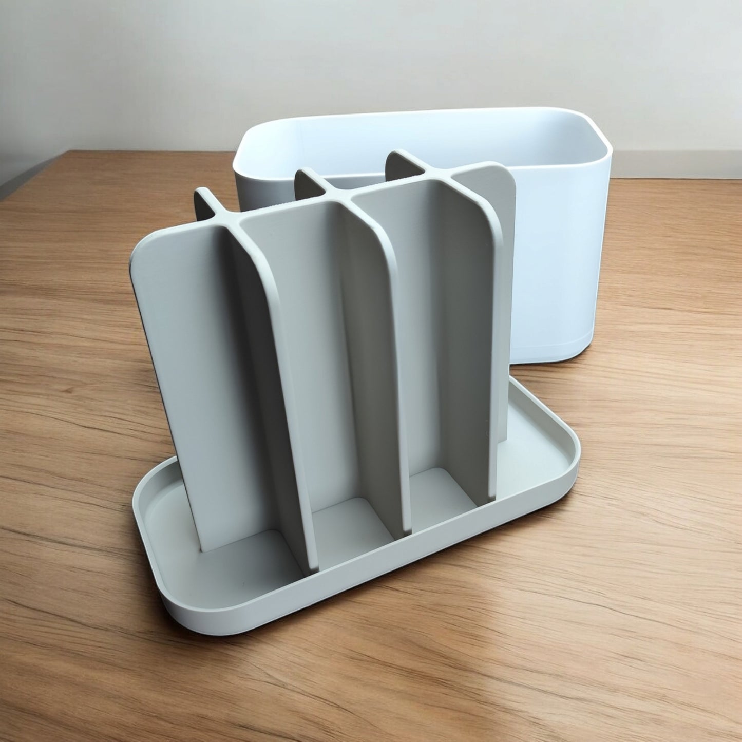 3D Printed 8 Compartment Kitchen Organizer