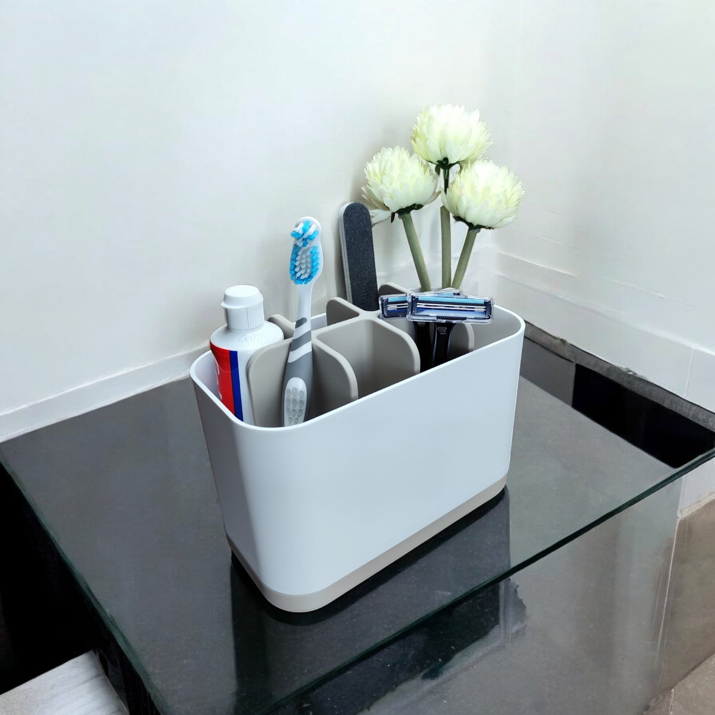 3D Printed 8 Compartment Kitchen Organizer