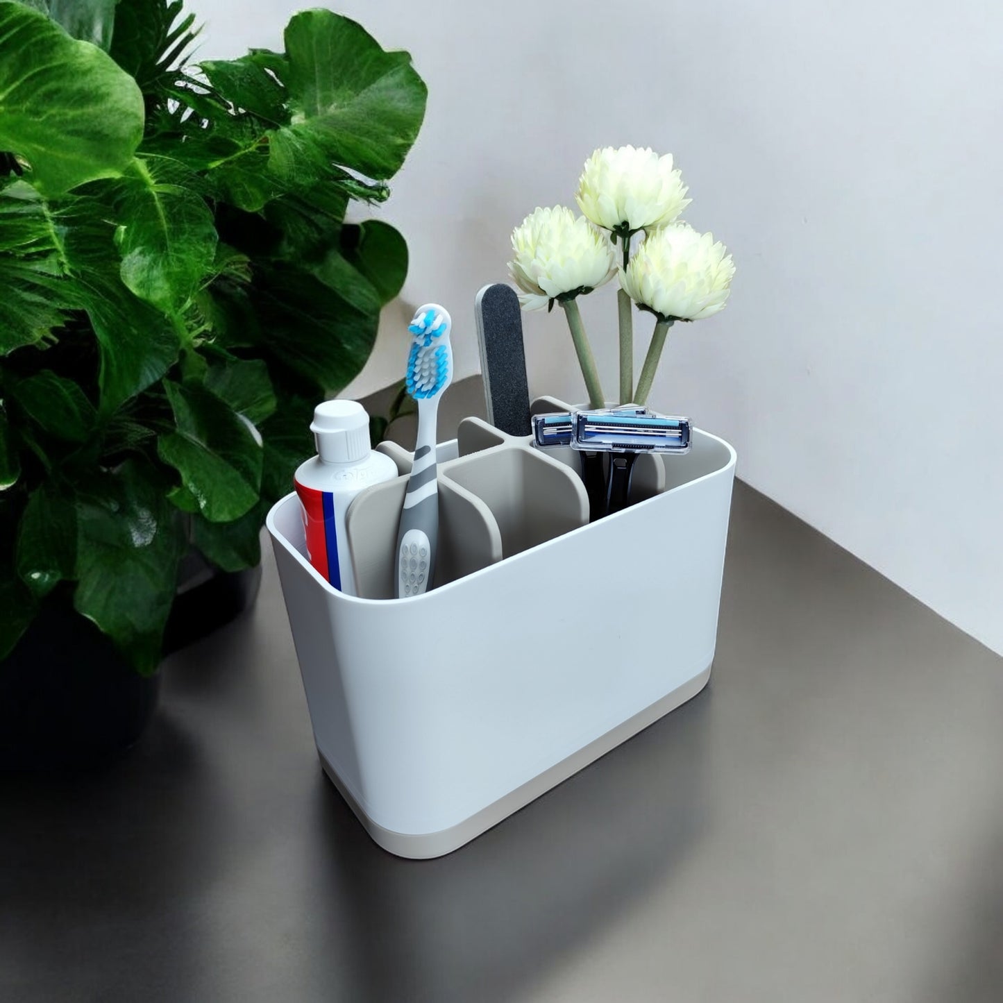 3D Printed 8 Compartment Kitchen Organizer