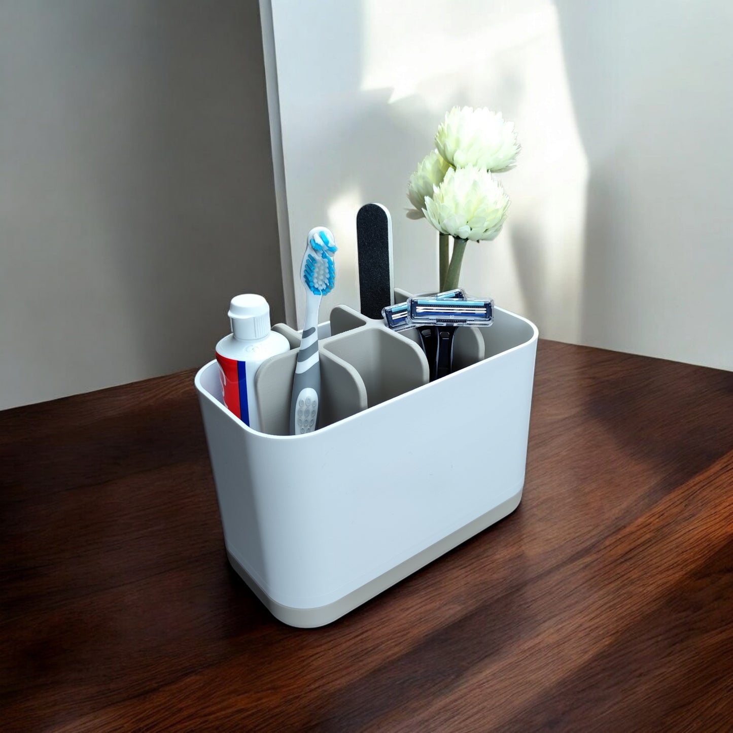 3D Printed 8 Compartment Kitchen Organizer