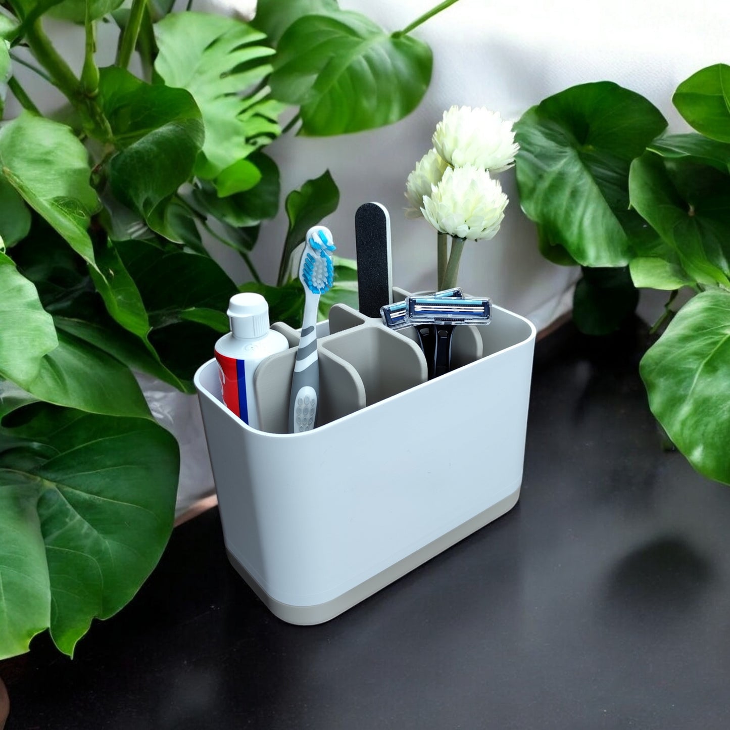 3D Printed 8 Compartment Kitchen Organizer