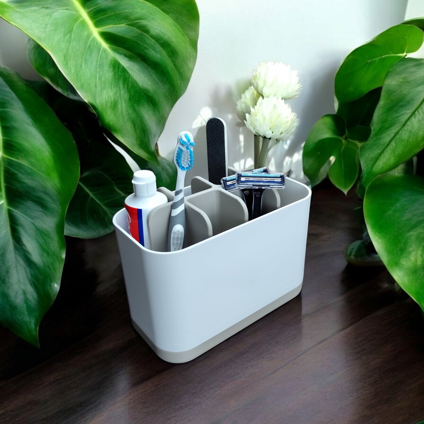 3D Printed 8 Compartment Kitchen Organizer