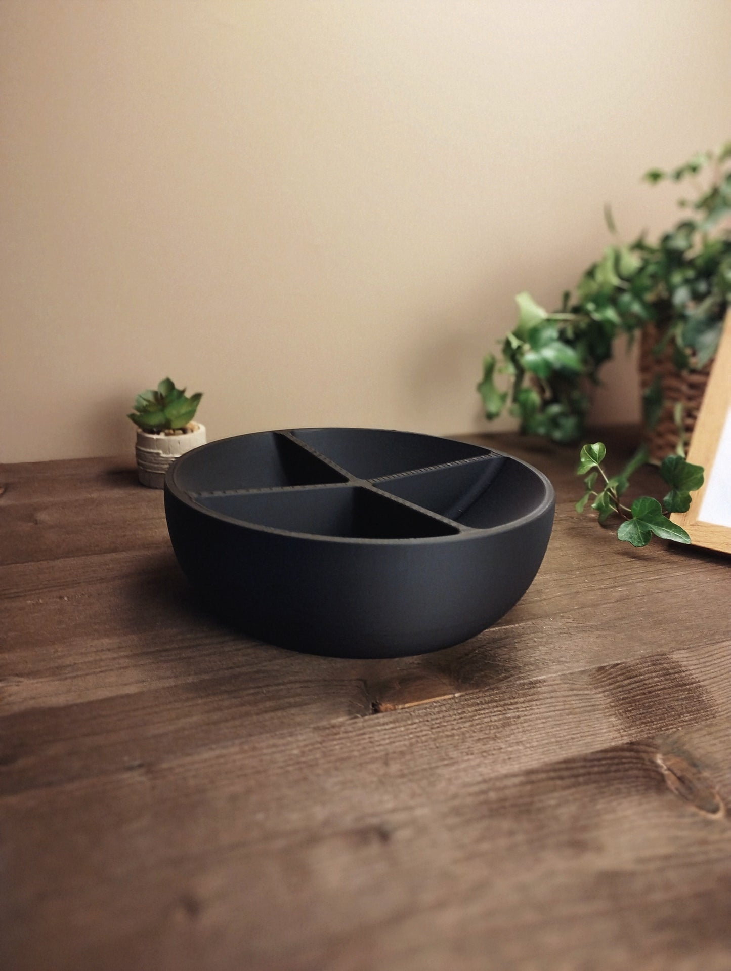 3D Printed Four Compartment Snack Bowl