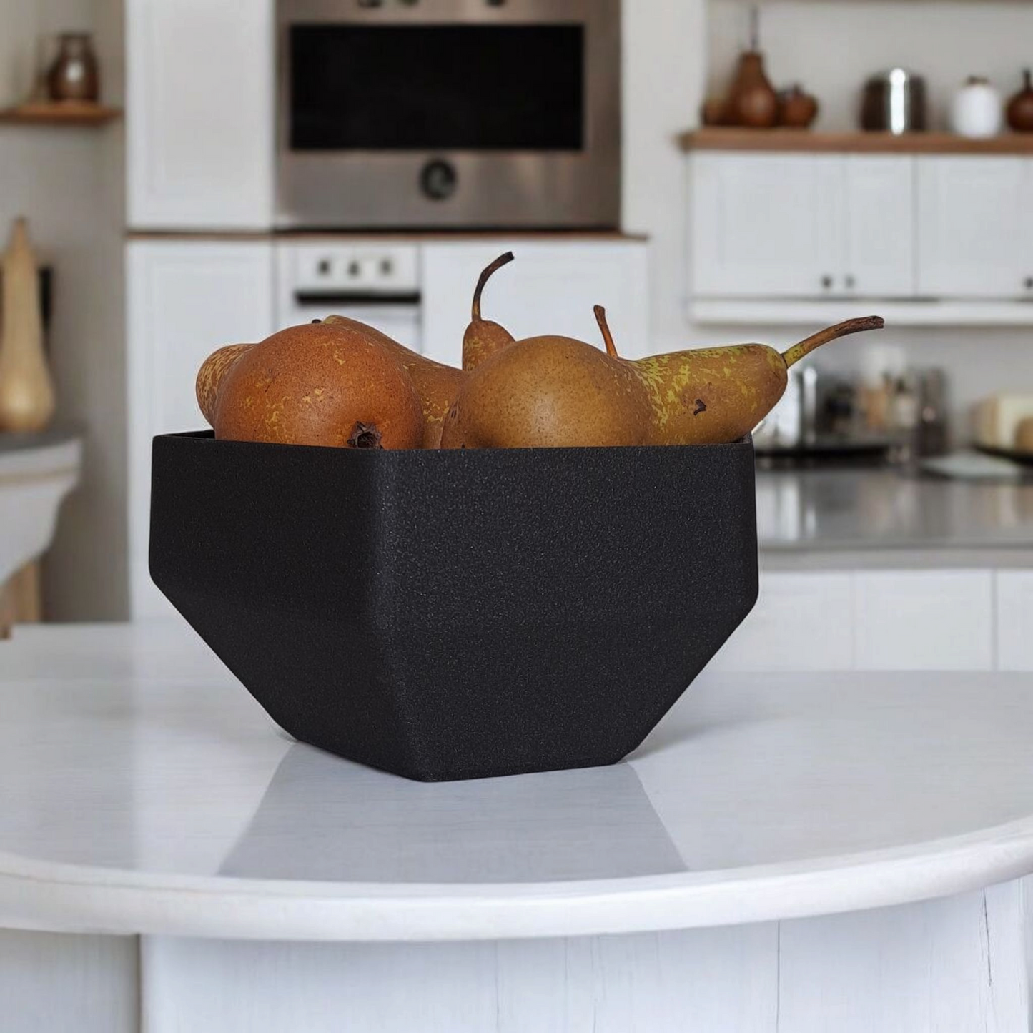 3D Printed Hexagonal Angled Bowl