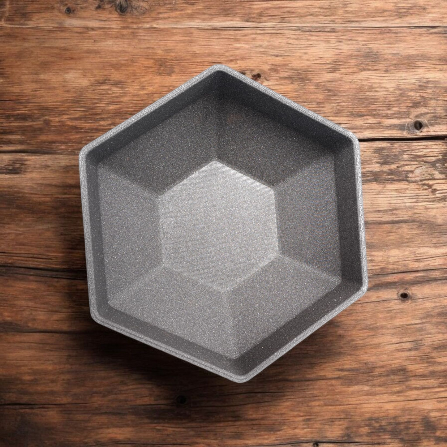 3D Printed Hexagonal Angled Bowl