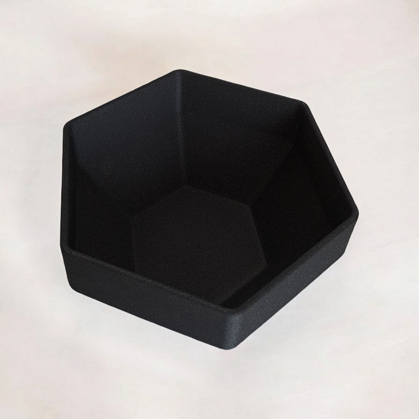 3D Printed Hexagonal Angled Bowl