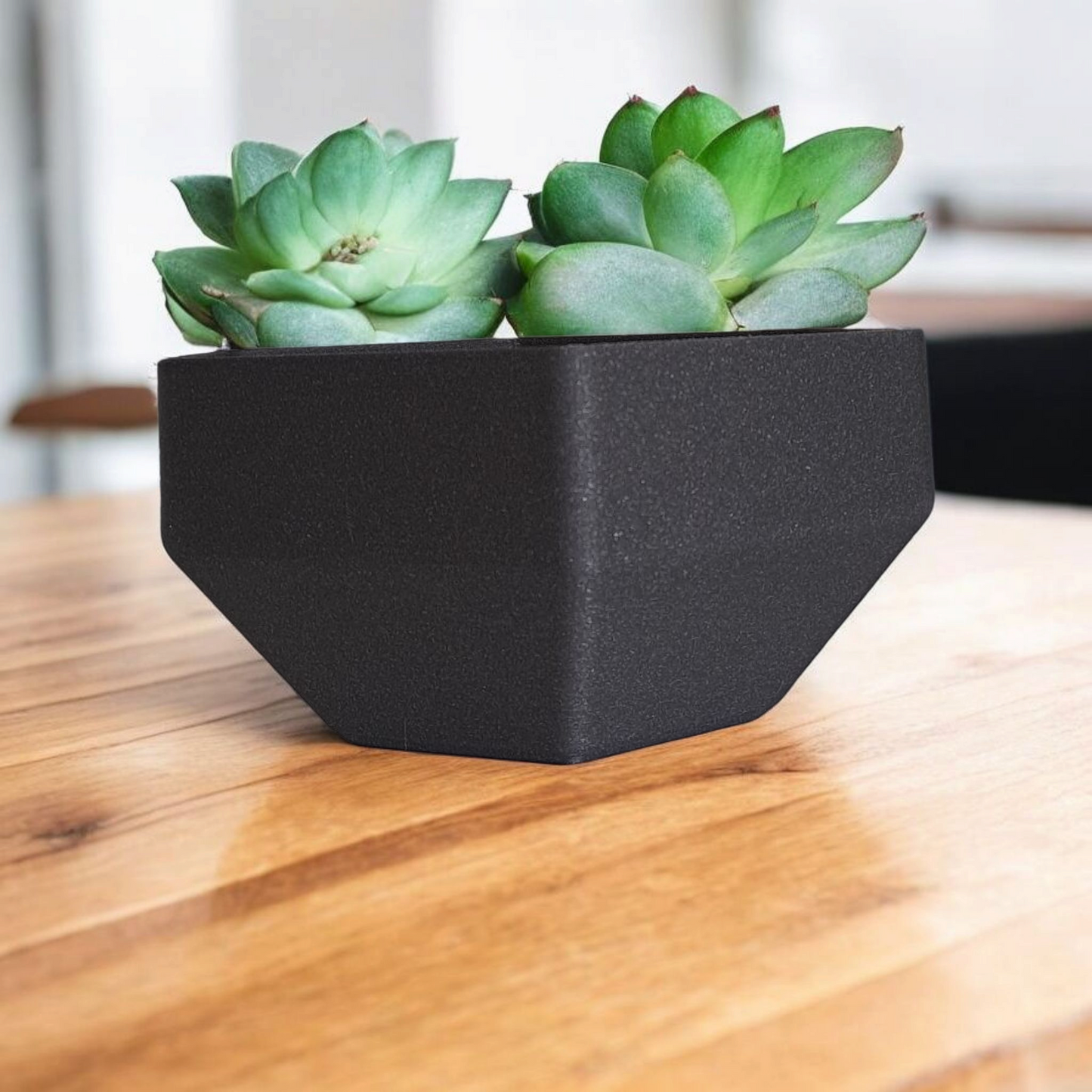 3D Printed Hexagonal Angled Bowl