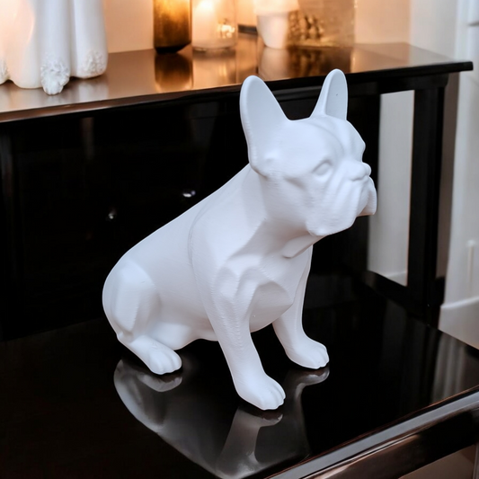 3D Printed Bulldog Sculpture