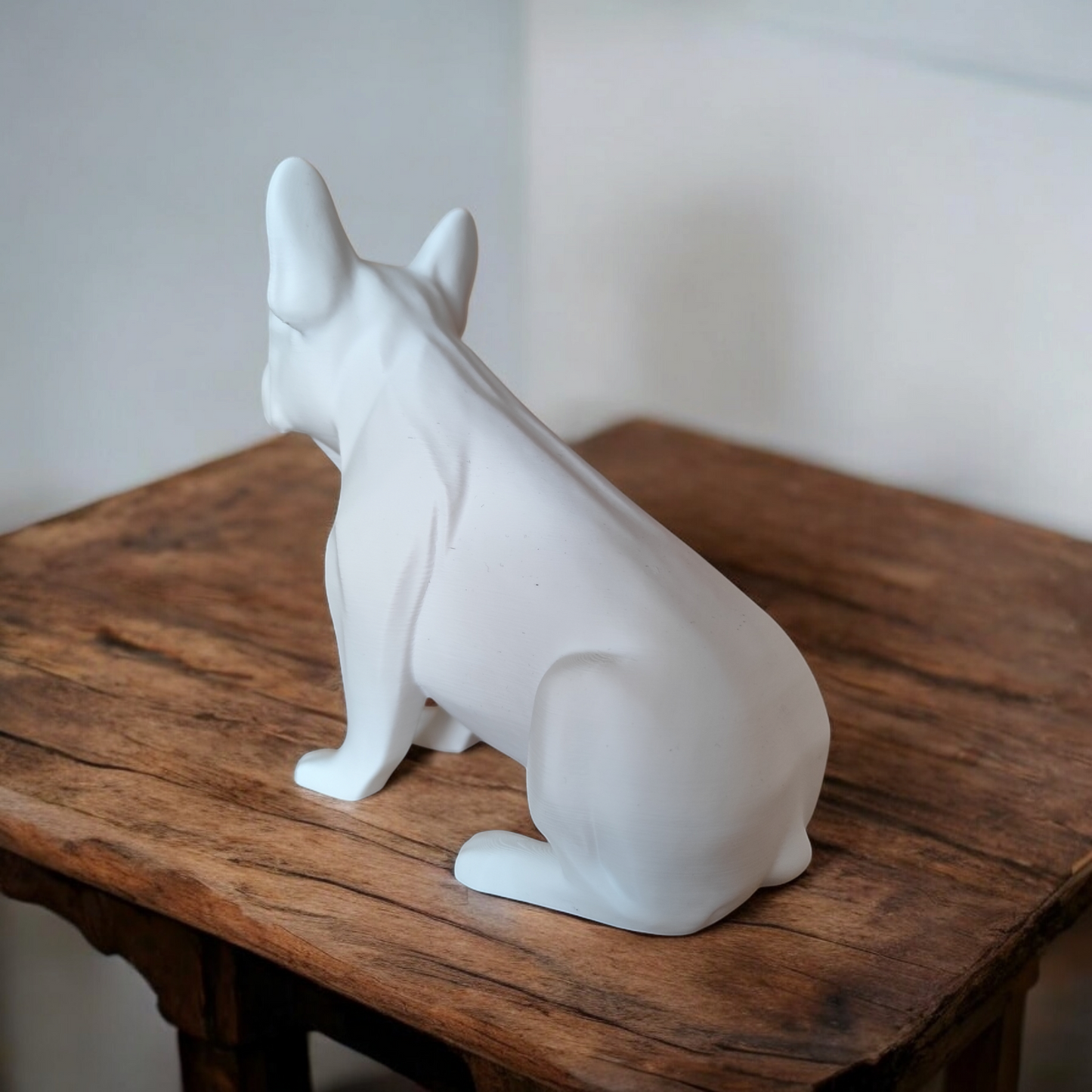3D Printed Bulldog Sculpture