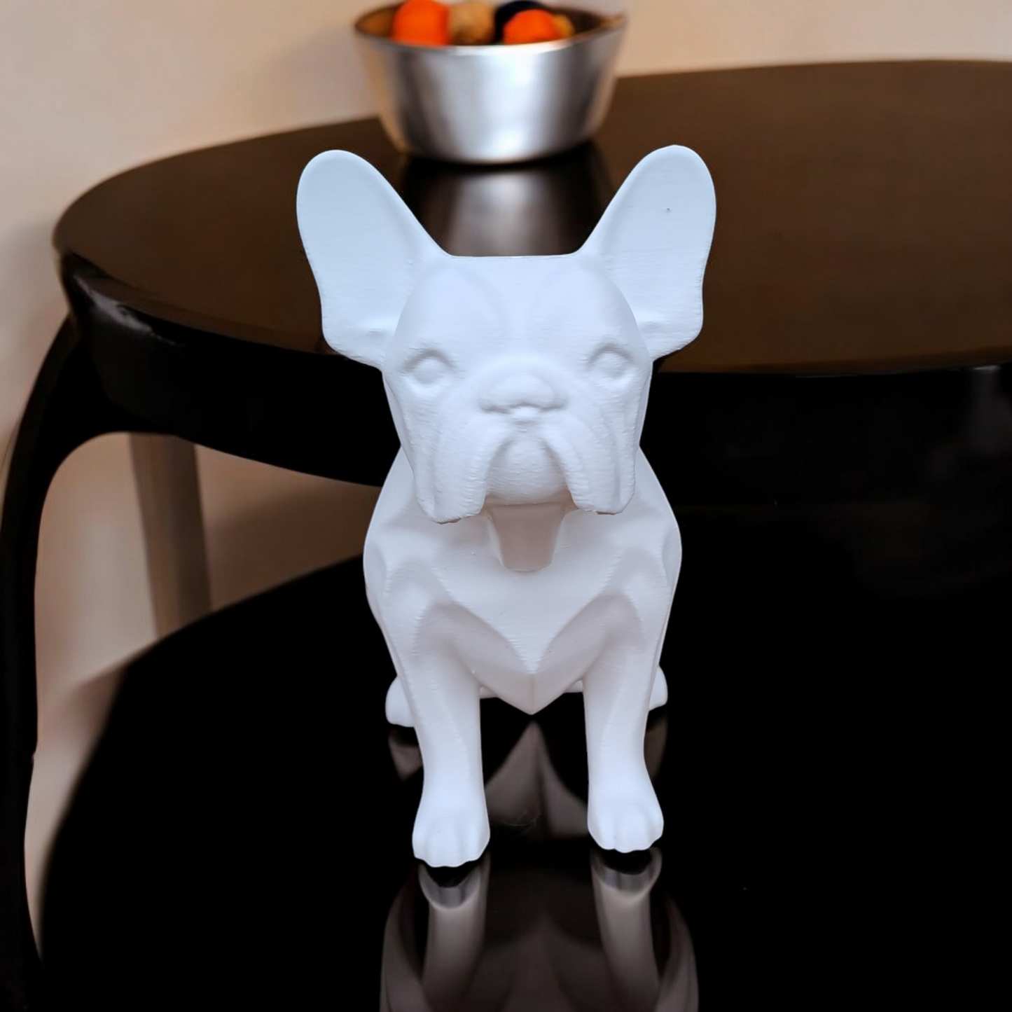 3D Printed Bulldog Sculpture
