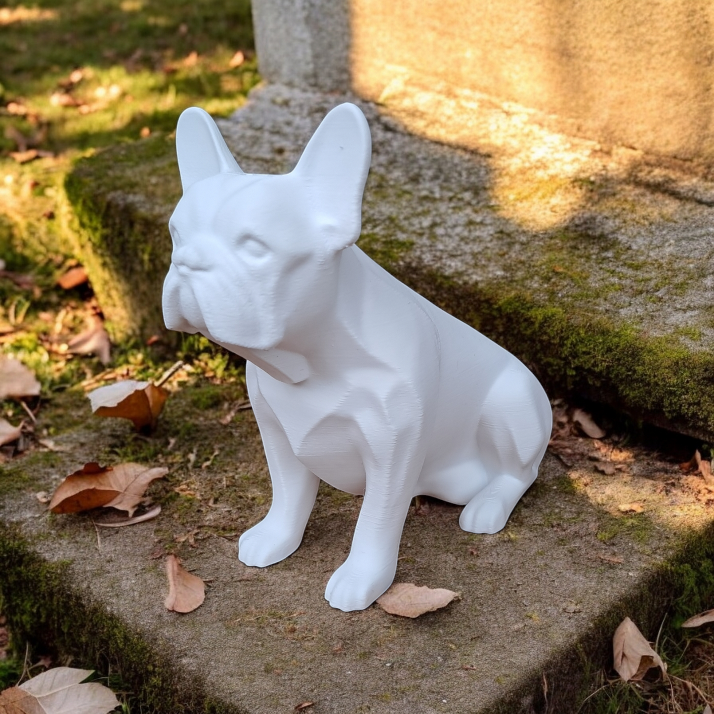 3D Printed Bulldog Sculpture
