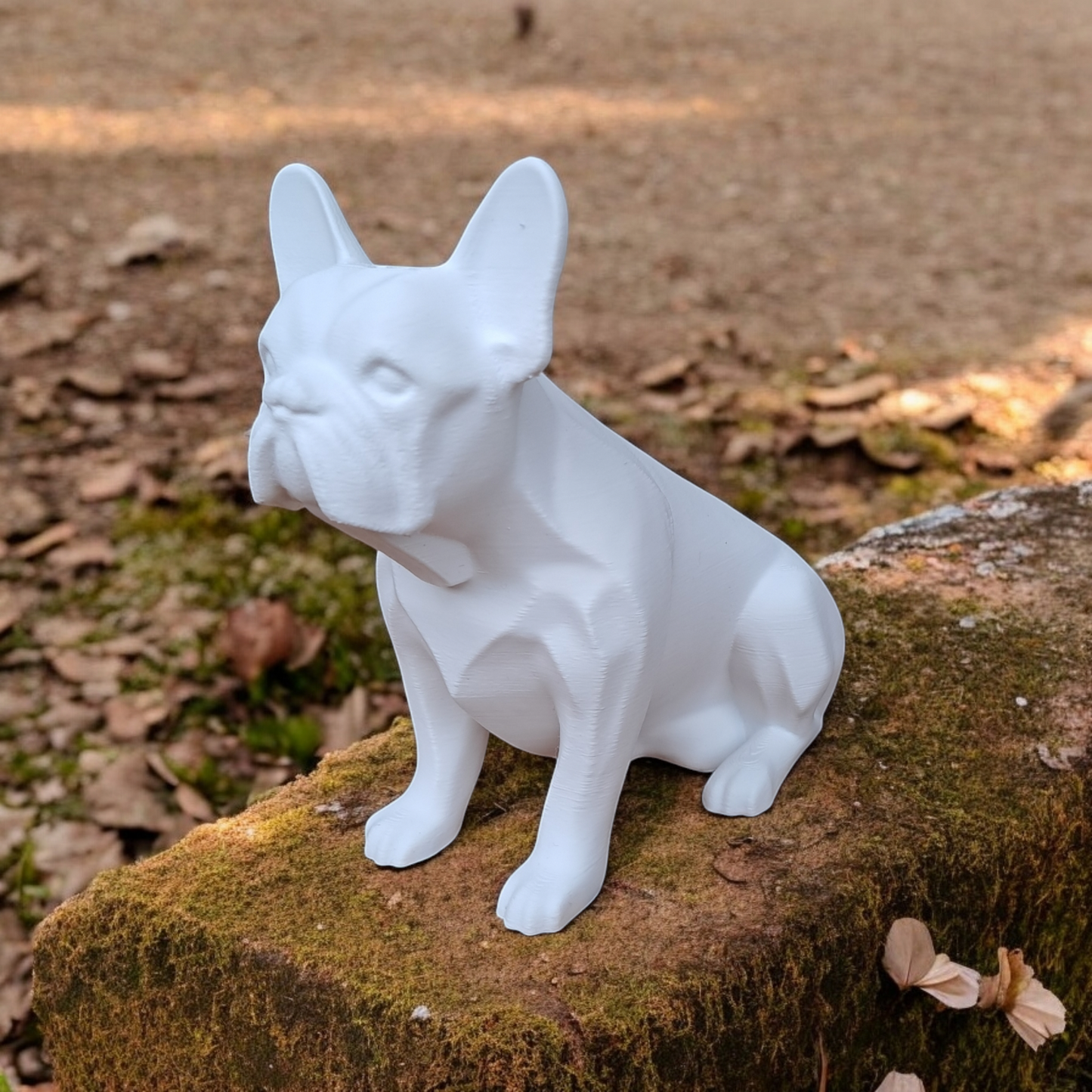 3D Printed Bulldog Sculpture