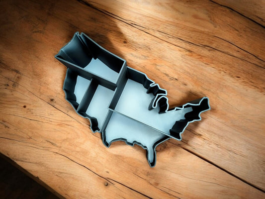 3D Printed USA Desk Organizer