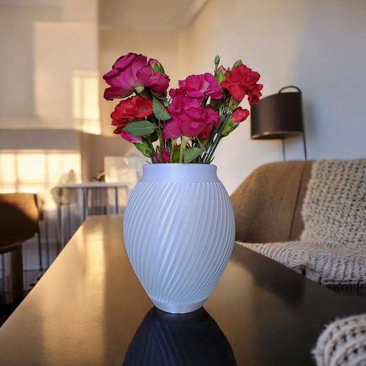 3D Printed Spiral Design Vase